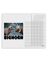 Two Bighorn Rams Text Chore List Grid Dry Erase Board-Dry Erase Board-TooLoud-White-Davson Sales