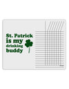 St Patrick is my Drinking Buddy Chore List Grid Dry Erase Board-Dry Erase Board-TooLoud-White-Davson Sales
