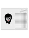 Cute Pixel Vampire Female Chore List Grid Dry Erase Board-Dry Erase Board-TooLoud-White-Davson Sales