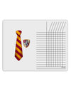 Wizard Tie Red and Yellow Chore List Grid Dry Erase Board-Dry Erase Board-TooLoud-White-Davson Sales