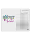 It's Friday - Drink Up Chore List Grid Dry Erase Board-Dry Erase Board-TooLoud-White-Davson Sales