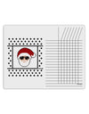 Cool Santa Christmas Sweater Chore List Grid Dry Erase Board-Dry Erase Board-TooLoud-White-Davson Sales