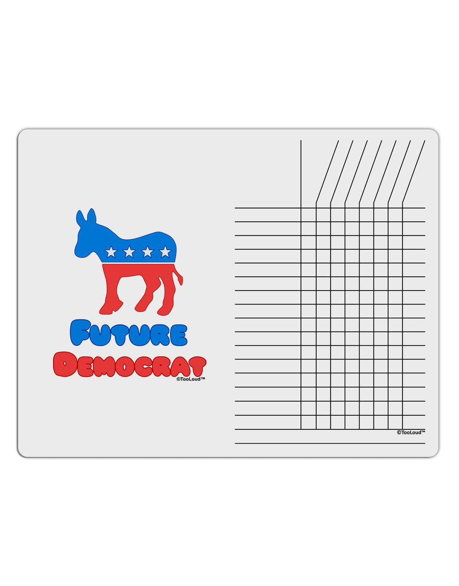Future Democrat Chore List Grid Dry Erase Board-Dry Erase Board-TooLoud-White-Davson Sales