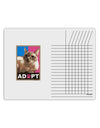 Adopt Cute Kitty Cat Adoption Chore List Grid Dry Erase Board-Dry Erase Board-TooLoud-White-Davson Sales