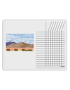 Pixel Landscape - Desert Chore List Grid Dry Erase Board-Dry Erase Board-TooLoud-White-Davson Sales