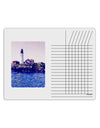 Watercolor Lighthouse 2 Chore List Grid Dry Erase Board-Dry Erase Board-TooLoud-White-Davson Sales