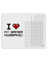 I Heart My Gamer Husband Chore List Grid Dry Erase Board-Dry Erase Board-TooLoud-White-Davson Sales