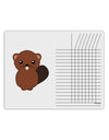 Cute Beaver Chore List Grid Dry Erase Board-Dry Erase Board-TooLoud-White-Davson Sales