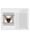 Cool Rudolph Sweater Chore List Grid Dry Erase Board-Dry Erase Board-TooLoud-White-Davson Sales