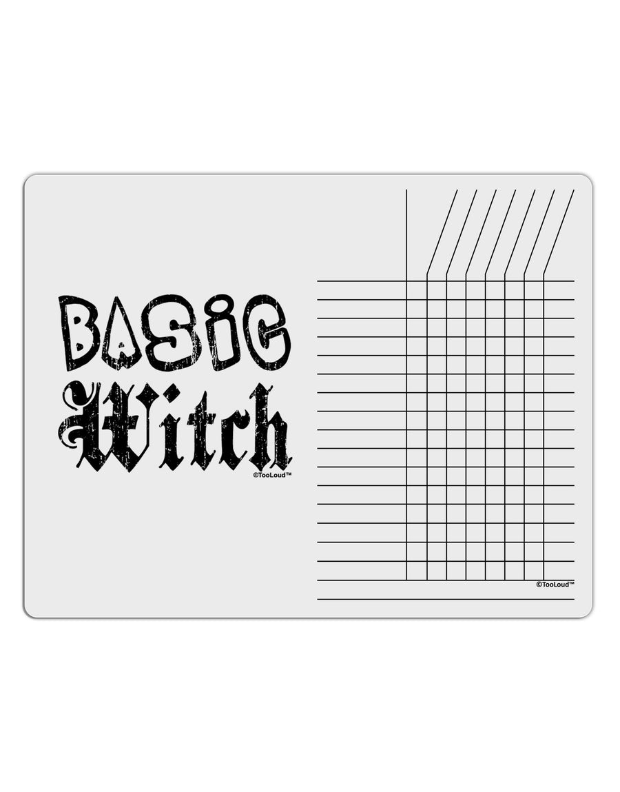 Basic Witch Distressed Chore List Grid Dry Erase Board-Dry Erase Board-TooLoud-White-Davson Sales