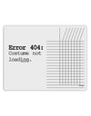 Error 404 Costume Distressed Chore List Grid Dry Erase Board-Dry Erase Board-TooLoud-White-Davson Sales