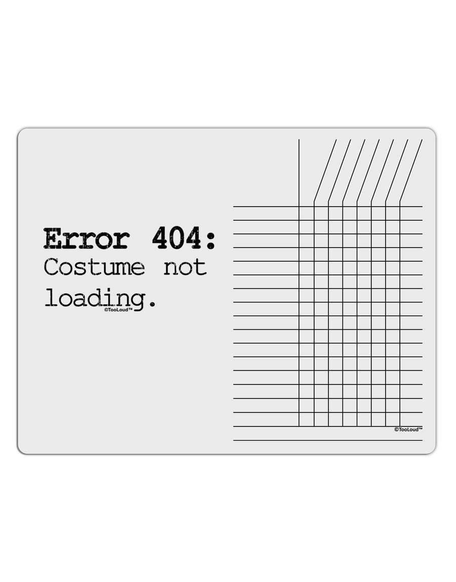 Error 404 Costume Distressed Chore List Grid Dry Erase Board-Dry Erase Board-TooLoud-White-Davson Sales