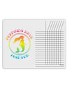 Mermaids Have More Fun - Beachy Colors Chore List Grid Dry Erase Board-Dry Erase Board-TooLoud-White-Davson Sales