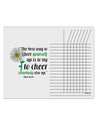 Cheer Yourself Up Mark Twain Chore List Grid Dry Erase Board-Dry Erase Board-TooLoud-White-Davson Sales