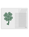 Celtic Knot 4 Leaf Clover St Patricks Chore List Grid Dry Erase Board-Dry Erase Board-TooLoud-White-Davson Sales