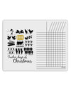 12 Days of Christmas Text Color Chore List Grid Dry Erase Board-Dry Erase Board-TooLoud-White-Davson Sales