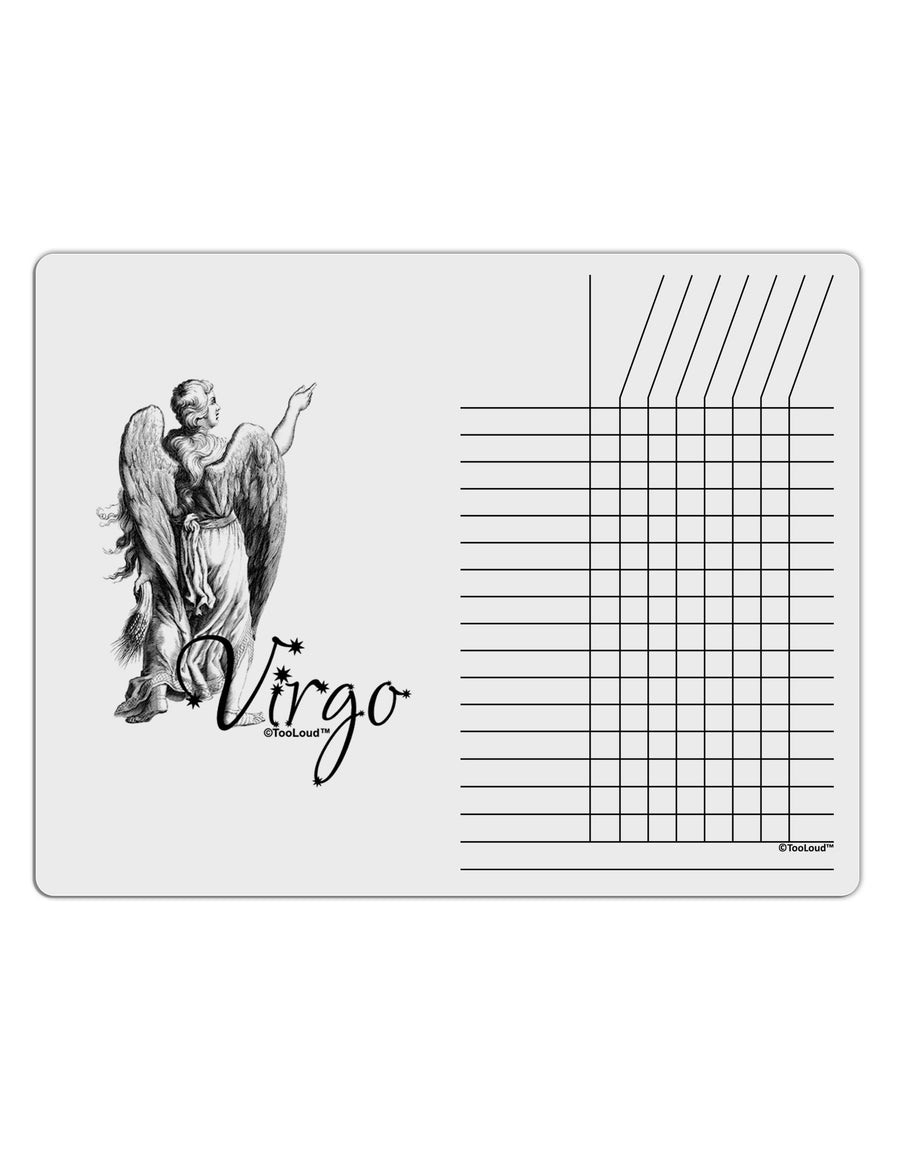 Virgo Illustration Chore List Grid Dry Erase Board-Dry Erase Board-TooLoud-White-Davson Sales