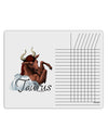 Taurus Color Illustration Chore List Grid Dry Erase Board-Dry Erase Board-TooLoud-White-Davson Sales