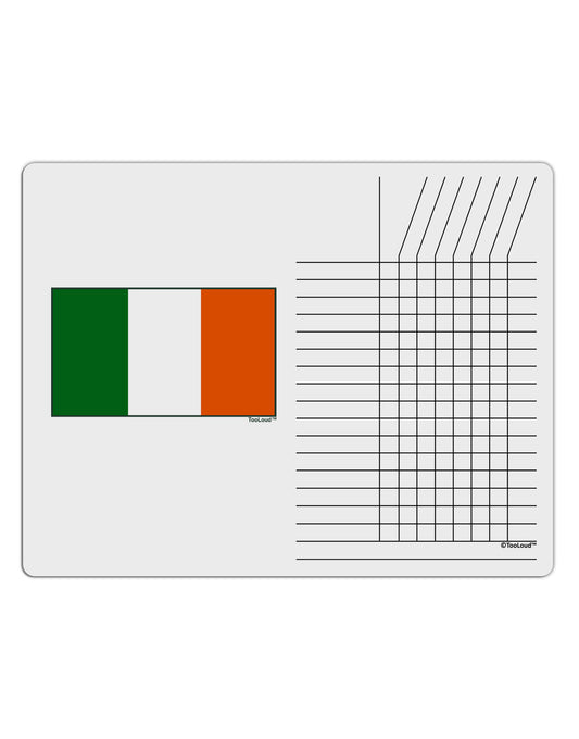 Irish Flag - Flag of Ireland Chore List Grid Dry Erase Board-Dry Erase Board-TooLoud-White-Davson Sales