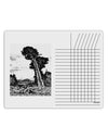 Colorado Landscape Watercolor BW Chore List Grid Dry Erase Board-Dry Erase Board-TooLoud-White-Davson Sales