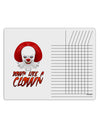 Down Like a Clown Chore List Grid Dry Erase Board-Dry Erase Board-TooLoud-White-Davson Sales