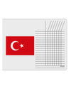 Turkey Flag Chore List Grid Dry Erase Board by TooLoud-Dry Erase Board-TooLoud-White-Davson Sales