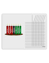 Kwanzaa Candles 7 Principles Chore List Grid Dry Erase Board-Dry Erase Board-TooLoud-White-Davson Sales