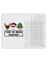 The X-mas Squad Text Chore List Grid Dry Erase Board-Dry Erase Board-TooLoud-White-Davson Sales