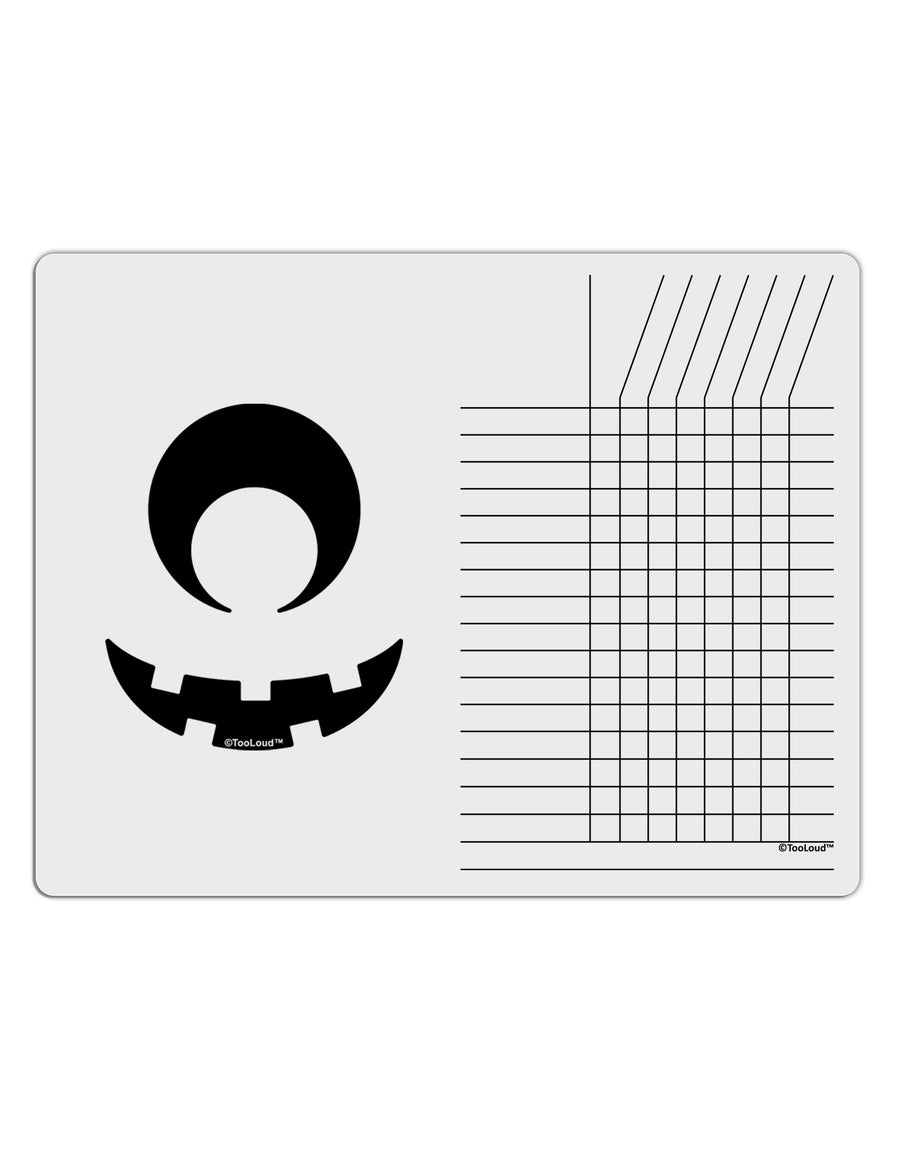 Cyclops Jack-o-Lantern Chore List Grid Dry Erase Board-Dry Erase Board-TooLoud-White-Davson Sales