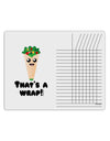 Thats A Wrap Cute Wrap Chore List Grid Dry Erase Board-Dry Erase Board-TooLoud-White-Davson Sales