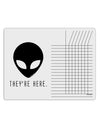 Alien They Are Here Chore List Grid Dry Erase Board-Dry Erase Board-TooLoud-White-Davson Sales