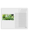 Buy Local - Green Tomatoes Text Chore List Grid Dry Erase Board-Dry Erase Board-TooLoud-White-Davson Sales