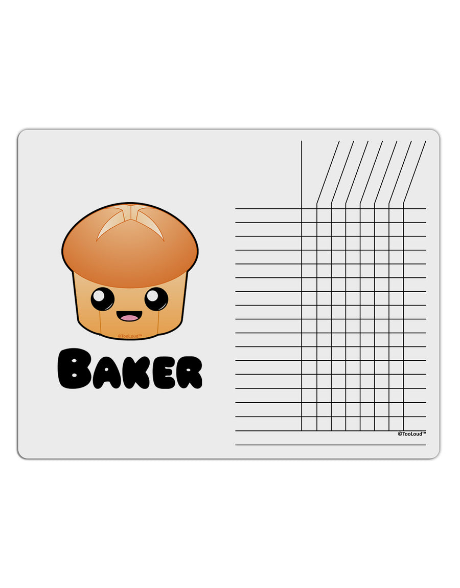 Baker Cute Roll Chore List Grid Dry Erase Board-Dry Erase Board-TooLoud-White-Davson Sales