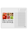 Buy Local Produce Text Chore List Grid Dry Erase Board-Dry Erase Board-TooLoud-White-Davson Sales