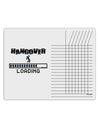 Hangover Loading Chore List Grid Dry Erase Board-Dry Erase Board-TooLoud-White-Davson Sales