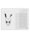 Scary Bunny Face White Distressed Chore List Grid Dry Erase Board-Dry Erase Board-TooLoud-White-Davson Sales