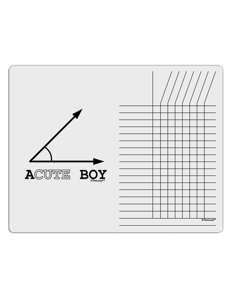 Acute Boy Chore List Grid Dry Erase Board-Dry Erase Board-TooLoud-White-Davson Sales