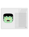 Cute Pixel Monster Chore List Grid Dry Erase Board-Dry Erase Board-TooLoud-White-Davson Sales