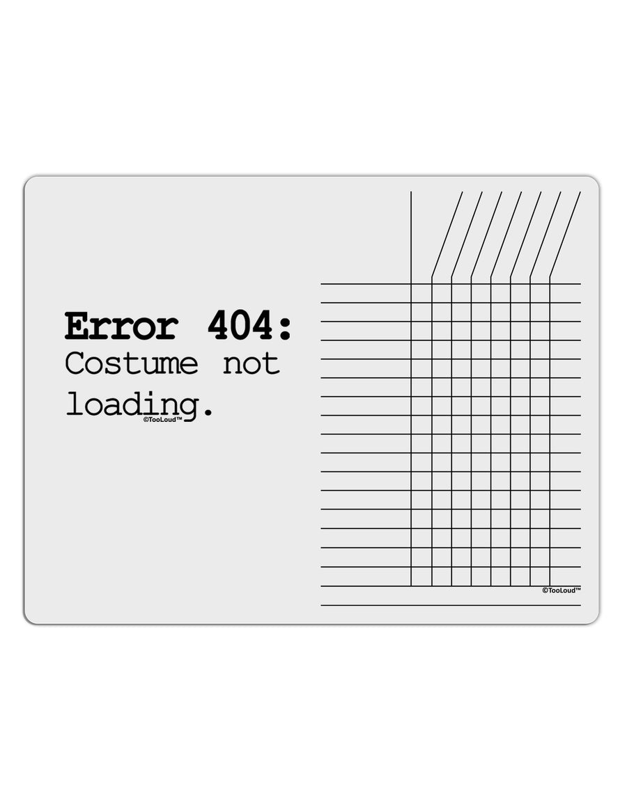 Error 404 Costume Chore List Grid Dry Erase Board-Dry Erase Board-TooLoud-White-Davson Sales