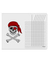 Pirate Skull Chore List Grid Dry Erase Board-Dry Erase Board-TooLoud-White-Davson Sales