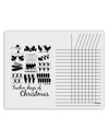 TooLoud Twelve Days of Christmas Text Chore List Grid Dry Erase Board-Dry Erase Board-TooLoud-White-Davson Sales