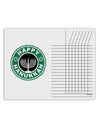 Happy Hanukkah Latte Logo Chore List Grid Dry Erase Board-Dry Erase Board-TooLoud-White-Davson Sales