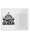 THOT Queen Chore List Grid Dry Erase Board-Dry Erase Board-TooLoud-White-Davson Sales