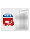 Trump Bubble Symbol Chore List Grid Dry Erase Board-Dry Erase Board-TooLoud-White-Davson Sales