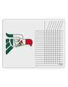 Hecho en Mexico Eagle Symbol - Mexican Flag Chore List Grid Dry Erase Board by TooLoud-Dry Erase Board-TooLoud-White-Davson Sales
