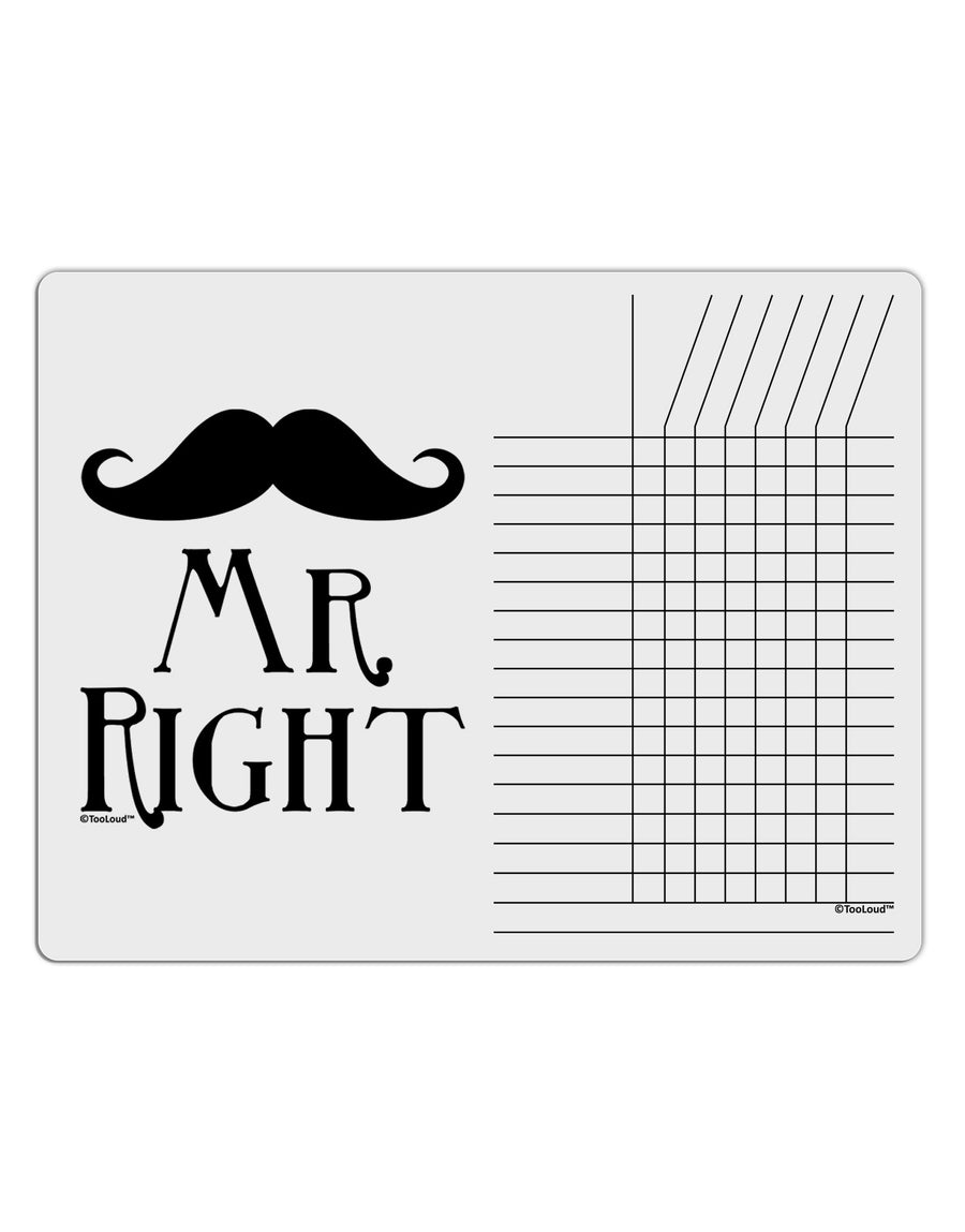 - Mr Right Chore List Grid Dry Erase Board-Dry Erase Board-TooLoud-White-Davson Sales