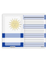 Uruguay Flag AOP To Do Shopping List Dry Erase Board All Over Print-Dry Erase Board-TooLoud-Davson Sales