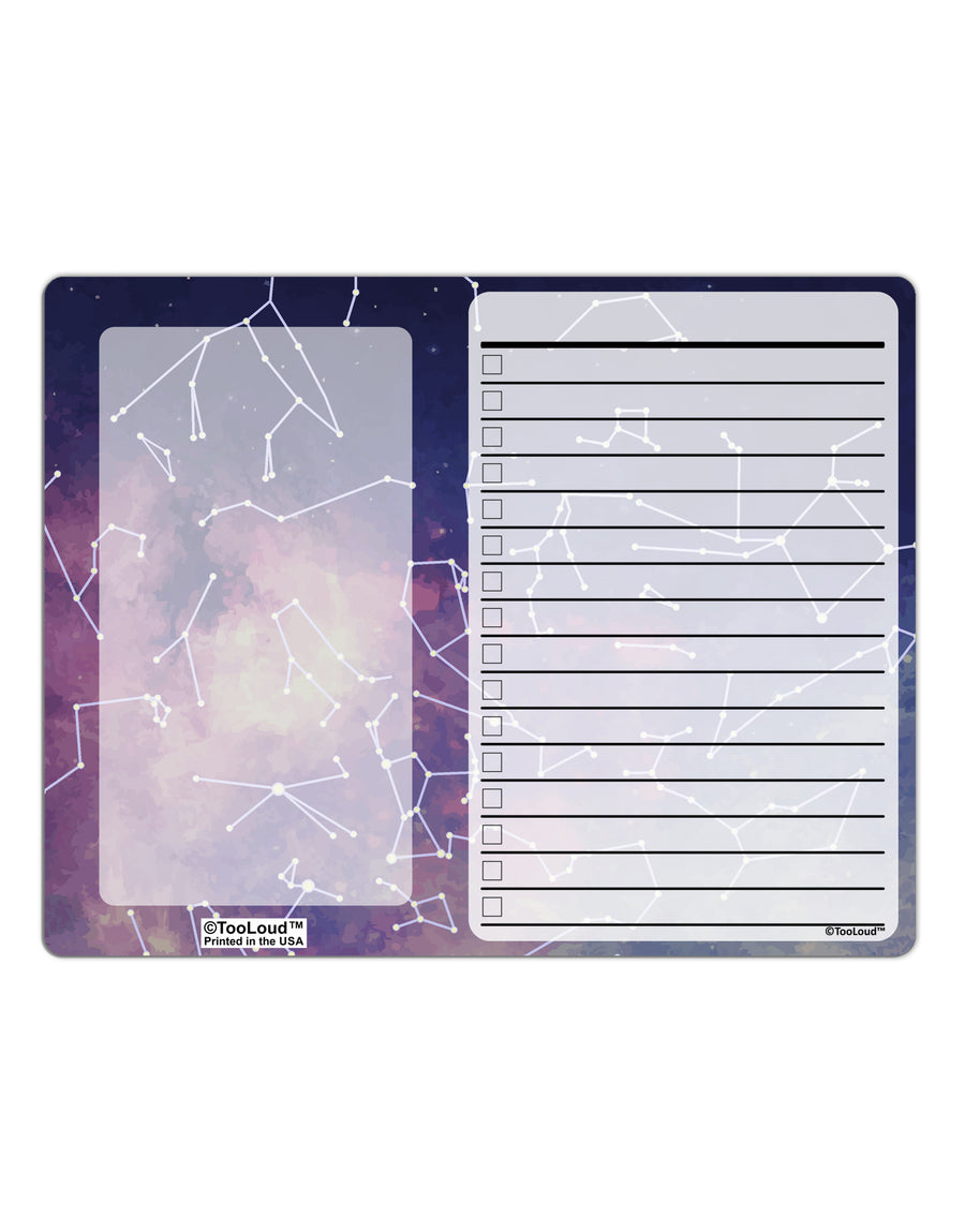 Constellations Color All Over To Do Shopping List Dry Erase Board All Over Print-Dry Erase Board-TooLoud-White-Davson Sales