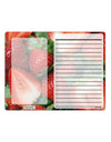 Strawberries All Over To Do Shopping List Dry Erase Board All Over Print-Dry Erase Board-TooLoud-White-Davson Sales