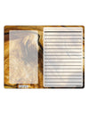 TooLoud Wood Texture AOP To Do Shopping List Dry Erase Board All Over Print-Dry Erase Board-TooLoud-White-Davson Sales